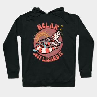 Relax, Just Lizard It - Funny Zen Hoodie